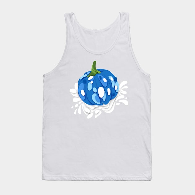 Pumpkins on Abstract Stains Tank Top by lissantee